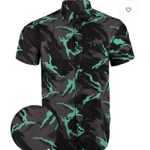 Warrior Camos Other - Warrior Camos Toxic Waste DPM Button Down Shirt SIZE 3XL